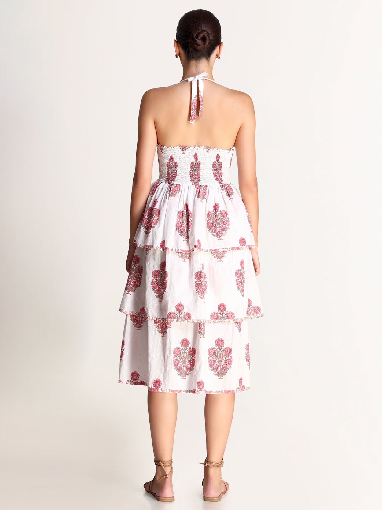 Hazel - Printed Tiered Dress