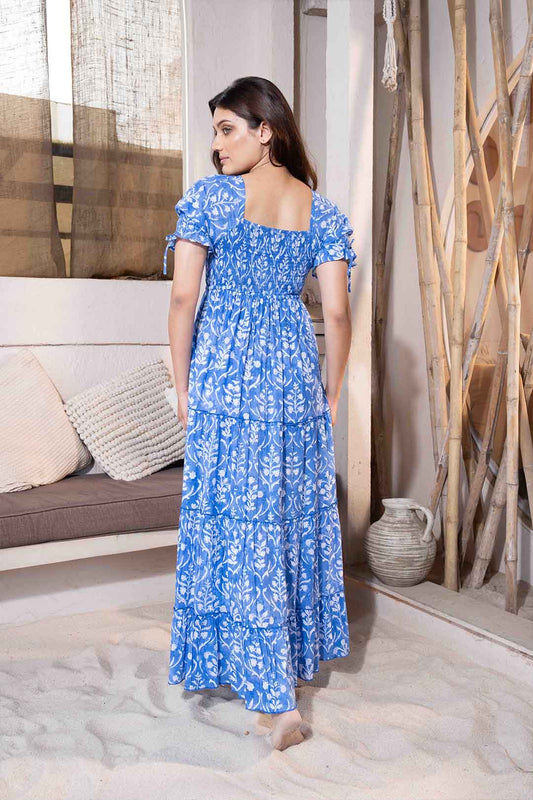 Alice - Floral Printed Maxi Dress