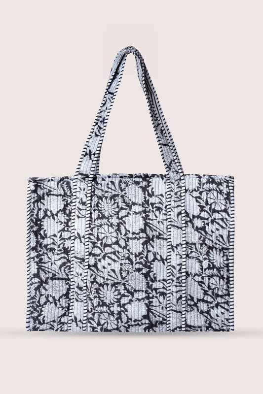 Azel Floral Motif Tote Bag