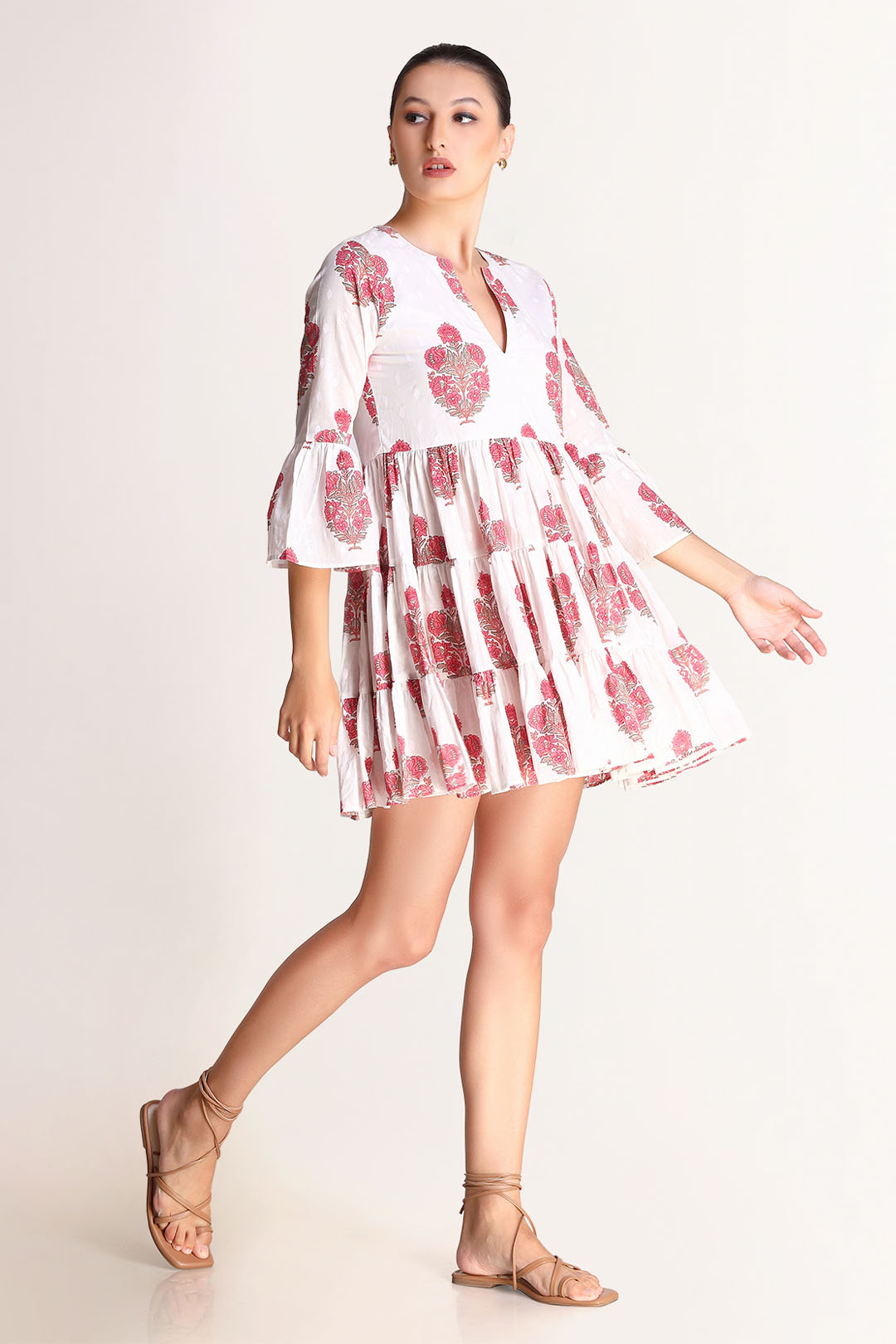 Blossom - Motif Mini Dress