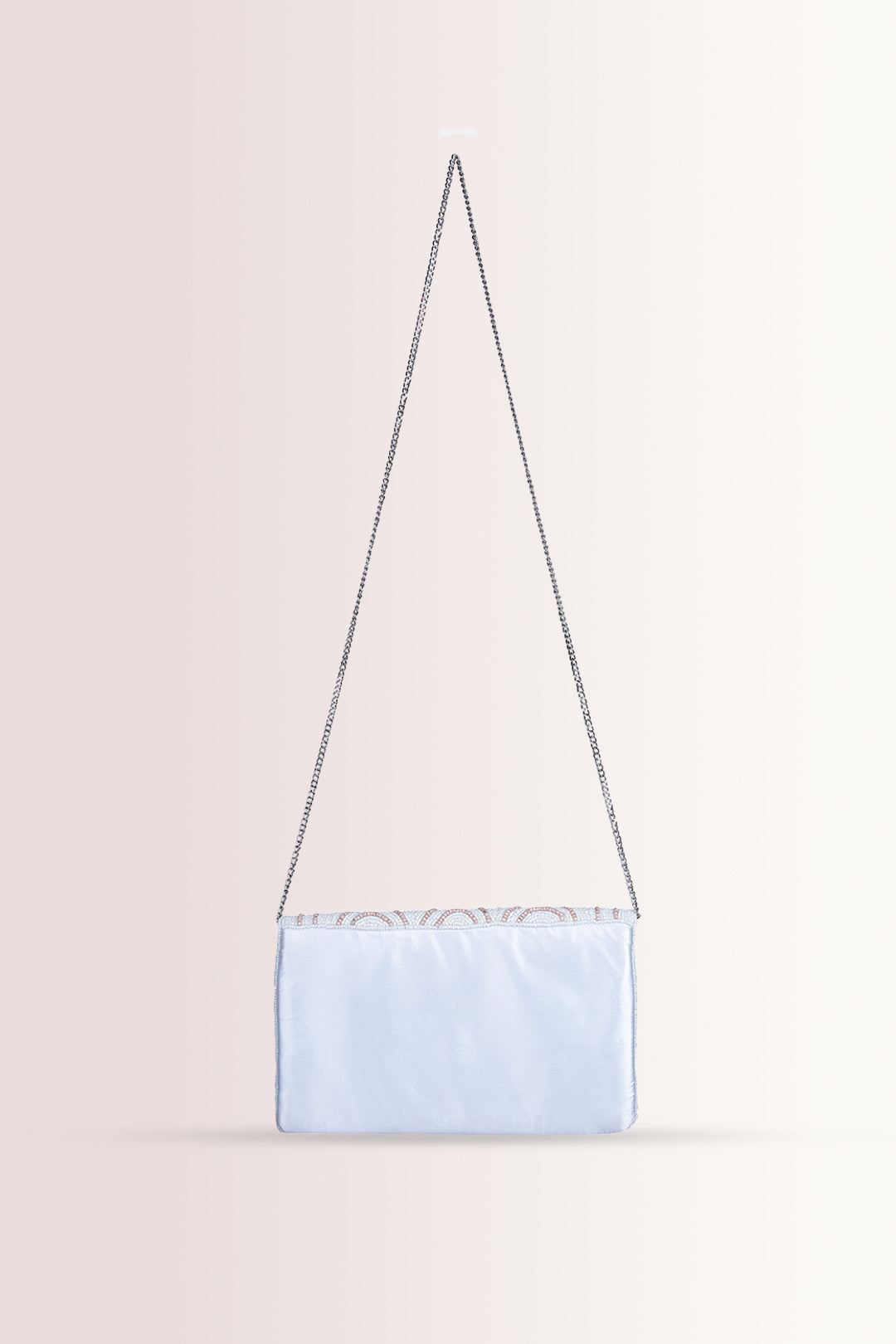 Clara White Envelope Bag