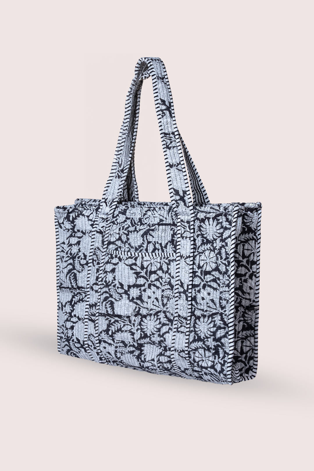 Azel Floral Motif Tote Bag