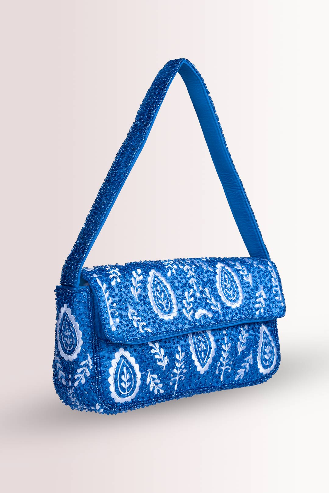 Akaasa Blue Motif Handbag