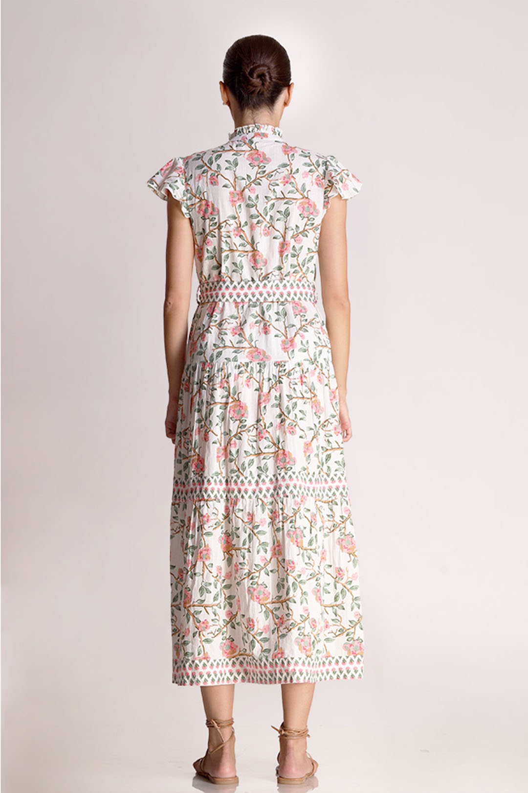 Anaya - Floral Motif Maxi Dress