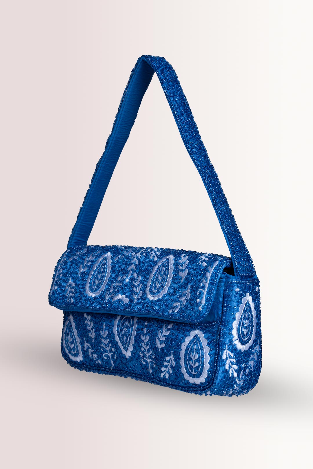 Akaasa Blue Motif Handbag