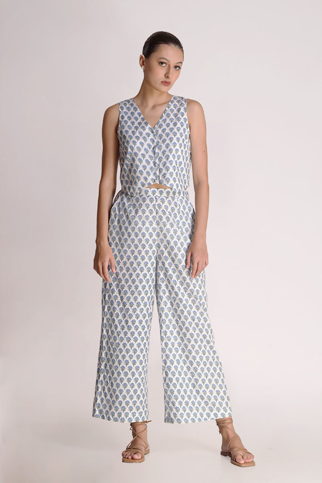 Aster - Printed Motif Pant