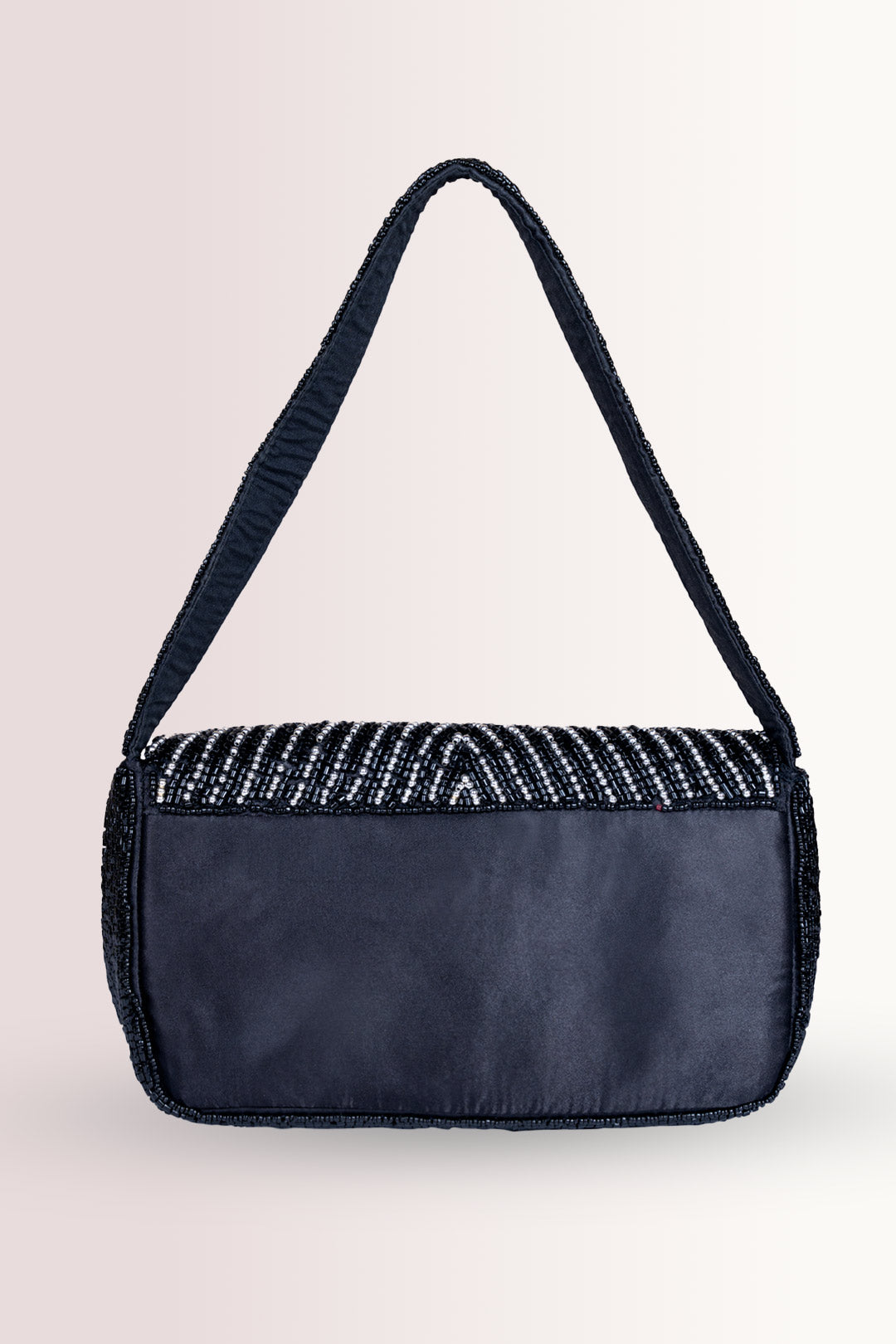 Giselle Black Embellished Handbag