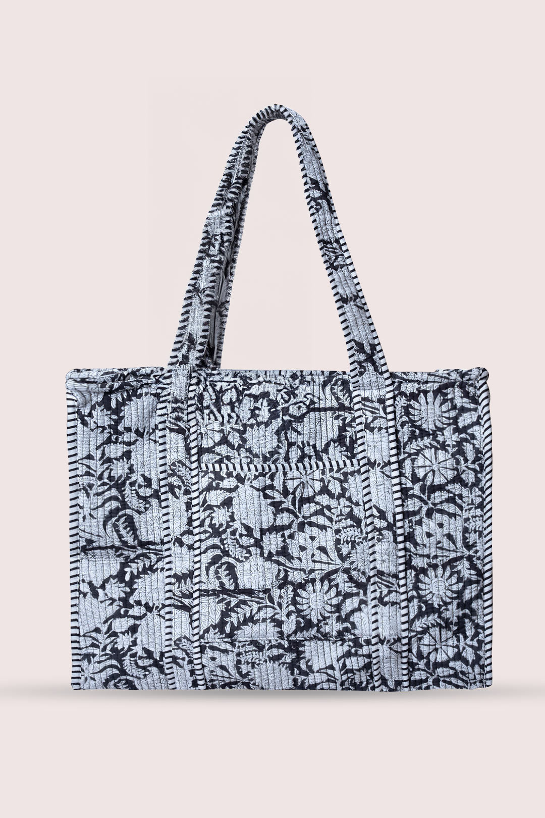 Azel Floral Motif Tote Bag