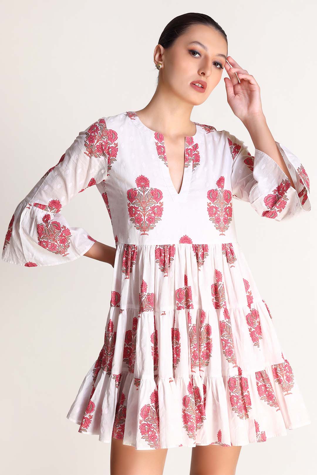 Blossom - Motif Mini Dress