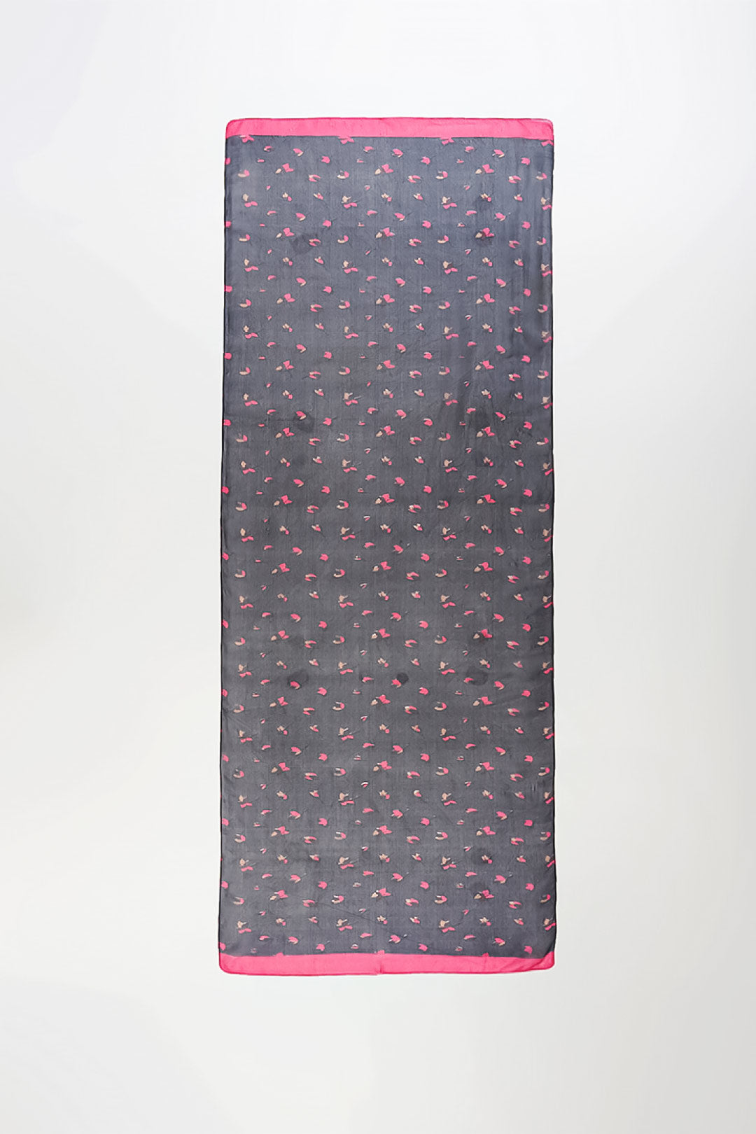 Akira Pure Silk Floral Print Stole