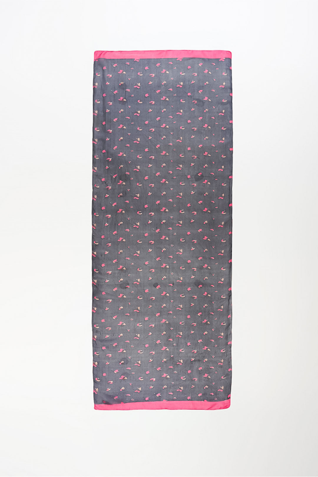 Akira Pure Silk Floral Print Stole