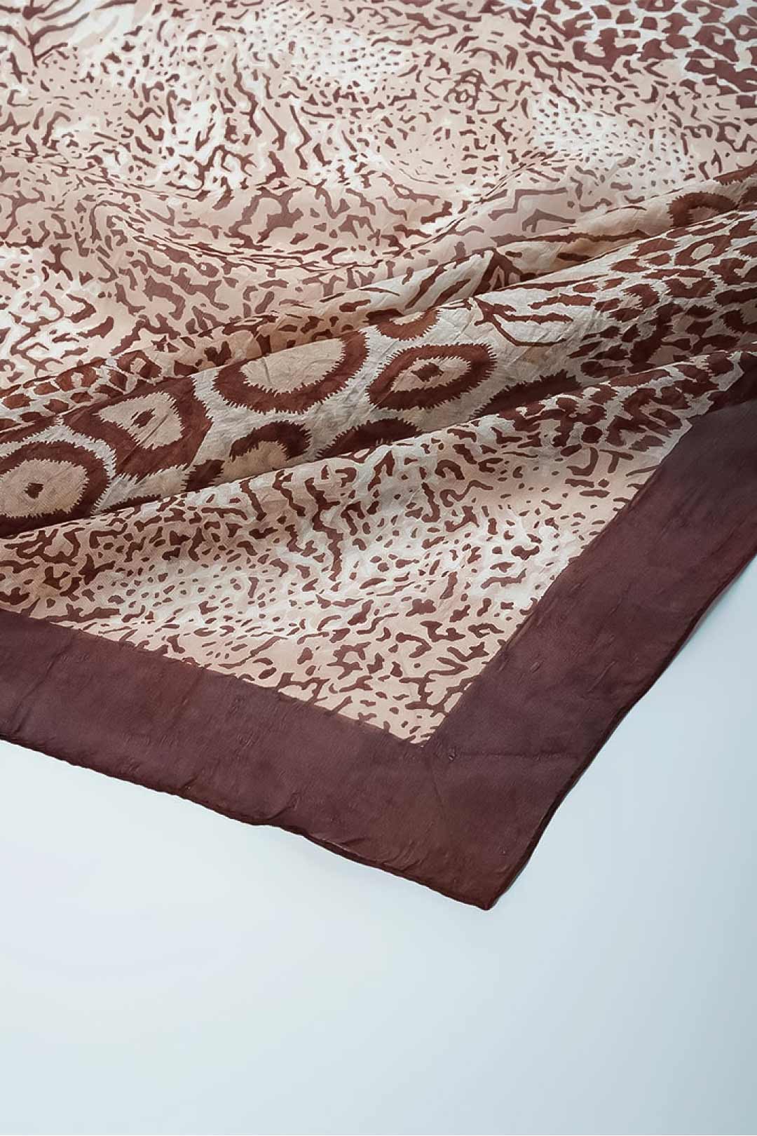 Alecia Pure Silk Animal Print Stole