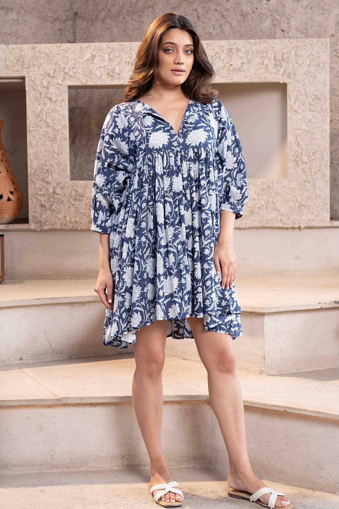 Ava - Printed Mini Dress