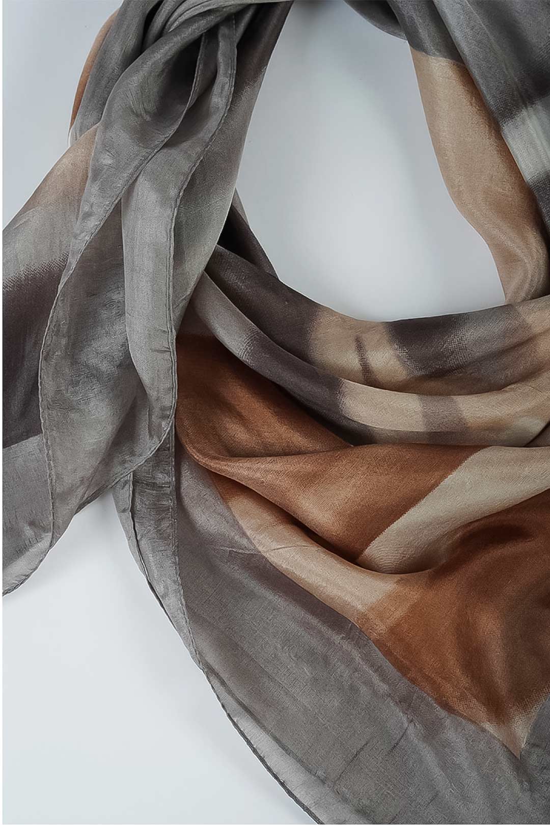 Augusta Pure Silk Abstract Print Silk Stole