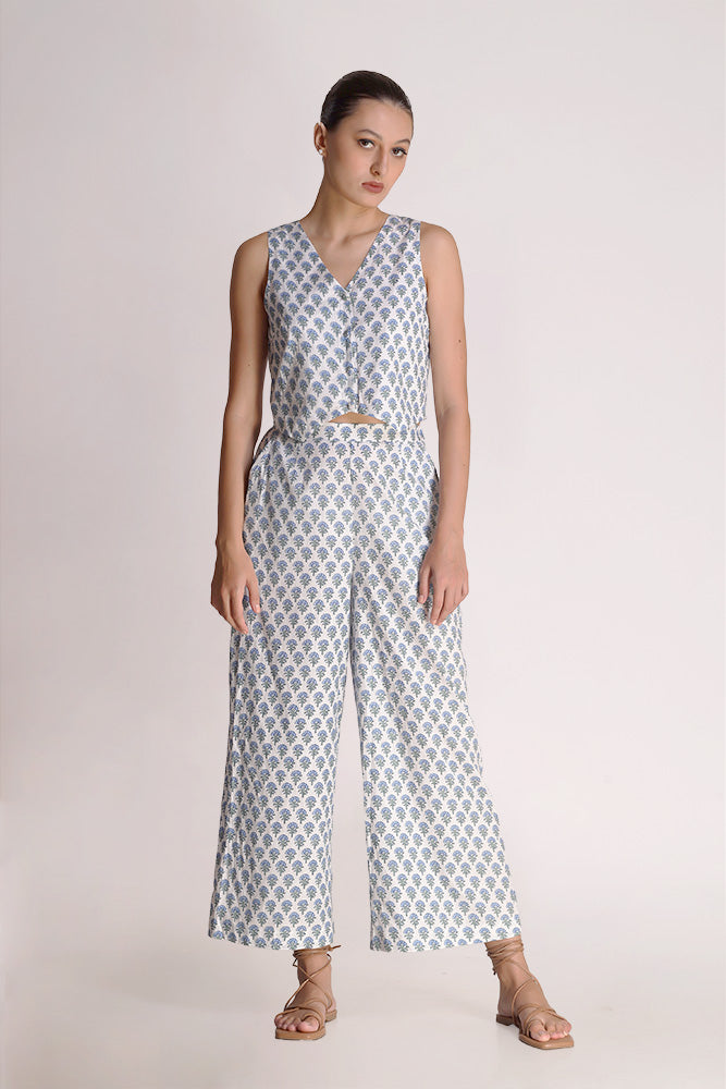 Aster - Printed Motif Pant