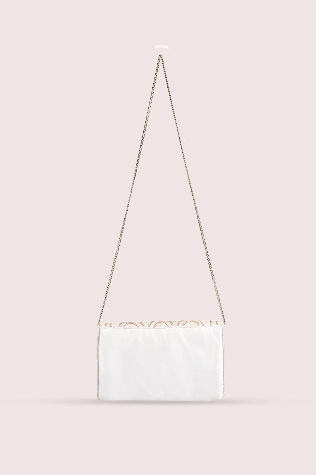 Clara White Envelope Bag