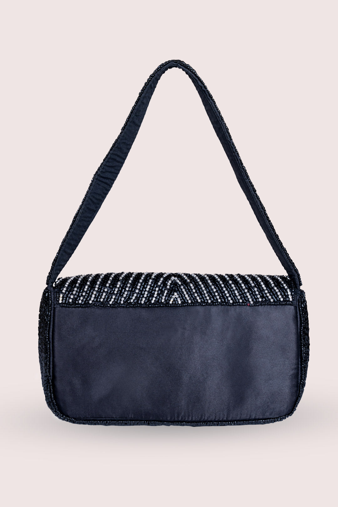 Giselle Black Embellished Handbag